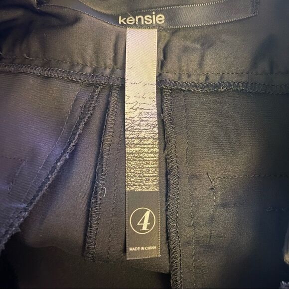 Kensie Satin Pleated Shorts - Picture 5 of 5